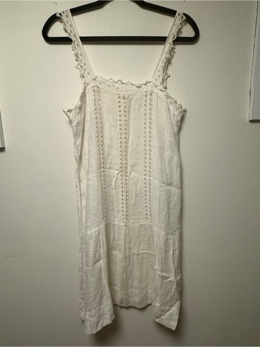 Irish Linen Drop Waist Nightgown